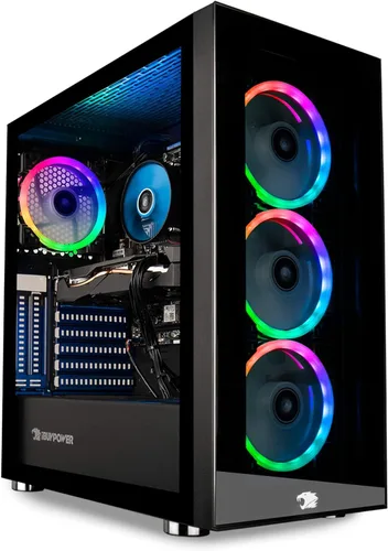 Miniatura 14 de iBUYPOWER Scale Gaming PC de escritorio AMD Ryzen 5 8400F CPU, NVIDIA GeForce RTX 5050 8GB GPU, 16GB DDR5 RGB 5200MHz RAM, 1TB NVMe SSD, Windows 11