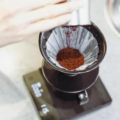 Miniatura 3 de Juego de cafetera, gotero de café de cerámica negra con filtro de papel V60, taza de café aerodinámica de cerámica negra para cafetería, restaurante