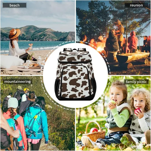 Miniatura 7 de Cooler Backpack Insulated Waterproof Leak Proof Beach Cooler Bag Lightweight Lunch Picnic Camping Backpack Cooler for Men and Women Multi02