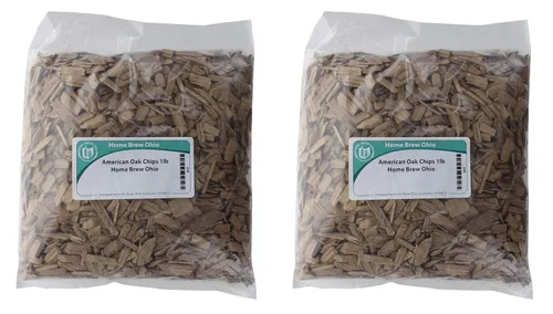Miniatura 4 de Home Brew Ohio Chips de roble tostado medio americano, 1 libra.
