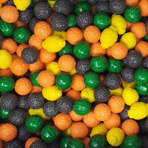Miniatura 3 de Fruidles Fancy Fruit - Bolas de chicle de frutas, golosinas originales en forma de dulces, dulces para bufé de dulces, certificado Kosher Parve