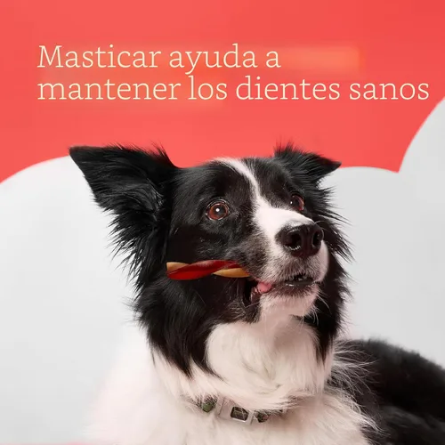 Miniatura 6 de DreamBone Golosinas Swirlz de triple sabor sin pollo añadido para perros, masticables diarios sin piel cruda, digieren de forma segura y completa