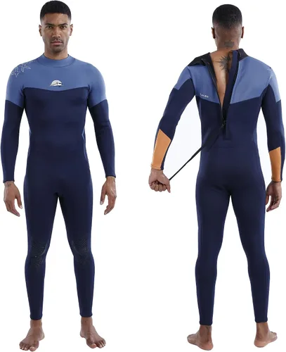Miniatura 8 de XUKER Women Men Wetsuit 2mm 3mm, Neoprene Wet Suits Front/Back Zip in Cold Water Full Body Dive Suit for Water Sports