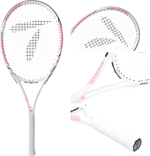 Miniatura 2 de Teloon Raquetas de tenis para adultos, 2 piezas, raqueta de tenis recreativa de 27 pulgadas para hombres y mujeres, estudiantes universitarios