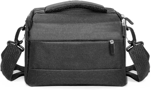 Bolsa compacta para cámara: elegante, a prueba de golpes, versátil funda de hombro para hombres y mujeres DSLR, sin espejo y cámaras digitales,