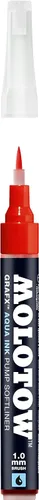 Miniatura 10 de MOLOTOW GRAFX Aqua Ink Soft Liner - Marcador de bomba de pincel, licuadora, 1 unidad (699.039)