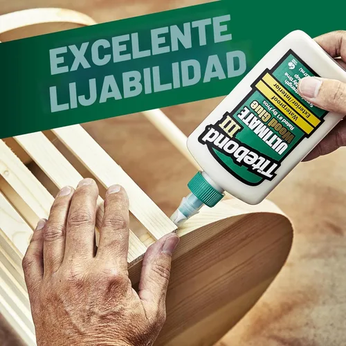 Miniatura 6 de Titebond Franklin International 1414 Titebond-3 Ultimate pegamento para madera, 16 onzas