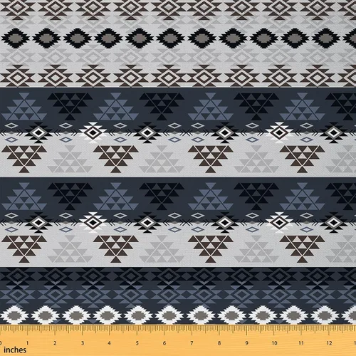 Miniatura 18 de Feelyou The Yard, tela de tapicería de estilo japonés Hokusai para sillas, tela náutica exótica marina marina decorativa impermeable