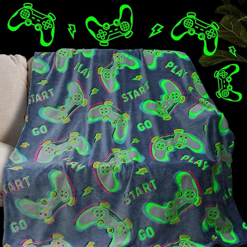 Miniatura 22 de Manta Suave Mantas Ligeras de Forro Polar Manta de Sofá Grande para Cama Queen Manta de teñido anudado