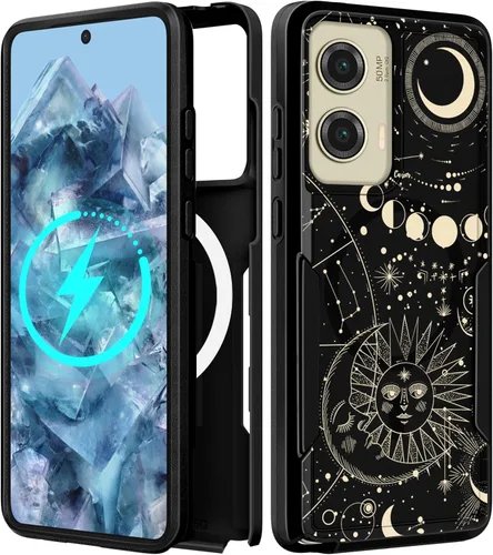 Miniatura 206 de Funda para Moto G 5G 2024 – Compatible con MagSafe para mujeres y niñas, bonita funda protectora magnética para teléfono, diseño femenino Kawaii