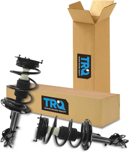 Miniatura 318 de TRQ Conjunto de Amortiguador y Resorte Delantero Cargado con Resorte Helicoidal Pre-ensamblado Compatible con Jeep Cherokee Limited AWD 14-22 Sin