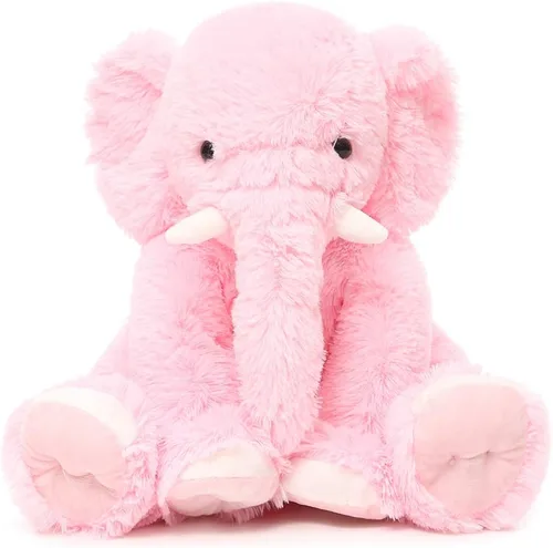Miniatura 9 de MorisMos Animal de Peluche Elefante Grande, Compañero de Peluche Suave de Elefante de 19.6 Pulgadas, Regalos para Niñas y Niños, Azul