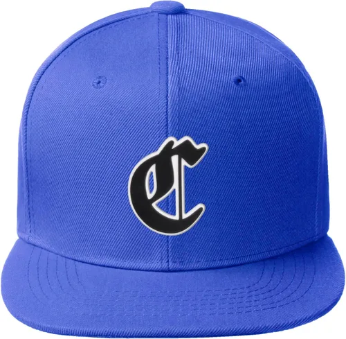 Miniatura 1713 de Daxton Gorra clásica con visera de billete plano con letras del alfabeto inglés antiguo de la A a la Z