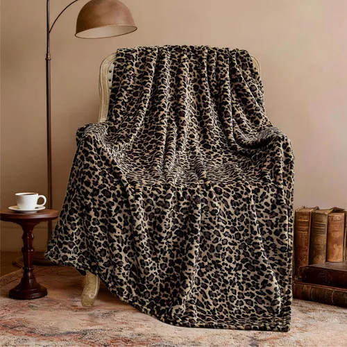 Miniatura 11 de Edenleaf Manta con estampado de vaca, manta de vaca ultra acogedora para sofá, cama y viajes, manta decorativa con estampado de vaca para todas