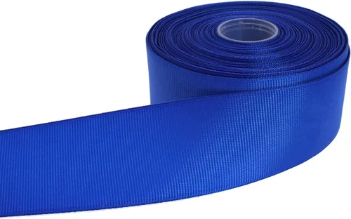 Miniatura 36 de Cinta de grogrén sólido de 25 yardas cada rollo, borde tejido 100% poliéster (1/4 pulgada, beige)