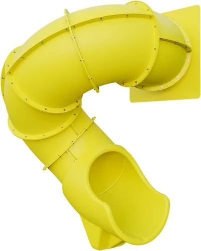 Miniatura 9 de Tobogán Turbo Twister de 5 pies para juegos – Aventura de giro, paseo suave y seguro TUSK Strong℠ (gris)