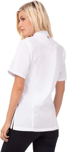 Miniatura 2 de Chef Works Abrigo de chef Springfield para mujer
