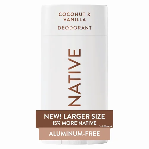 Miniatura 9 de Native Desodorante sin aluminio, eucalipto y menta, barra de gran tamaño, control de olores de 72 horas, para mujeres y hombres, contiene