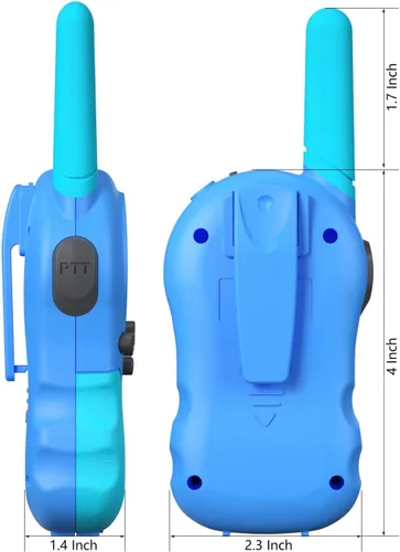 Miniatura 9 de FOREDOM Walkie Talkies recargables para niños Walkie Talkies de largo alcance para niños y niñas de 3 a 12 años de edad, juguetes de cumpleaños