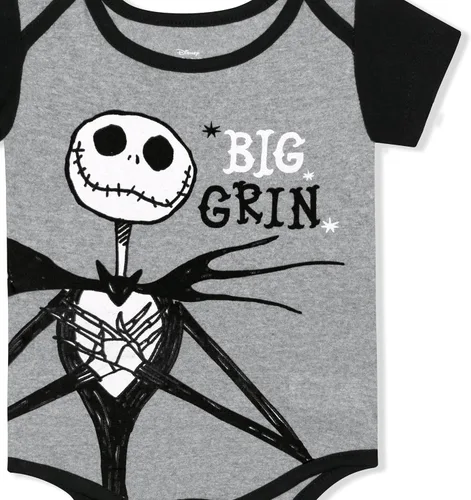Miniatura 3 de Disney Nightmare Before Christmas Baby Boys Body para bebés - GrisNegro