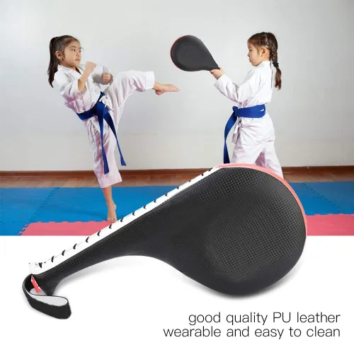 Miniatura 3 de Almohadilla de patada de taekwondo, esponja de alta densidad, almohadilla para patadas, almohadilla de golpeo, objetivos de patada TKD, paletas