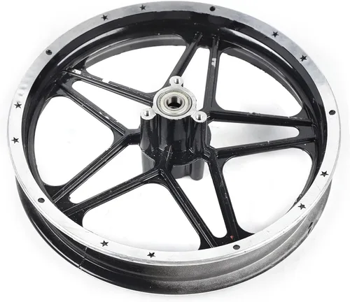 Miniatura 7 de Llanta de Neumático 2.50-10'' Rueda Delantera Trasera Llantas de Rueda para Mini Bicicleta de Bolsillo E-bike 49-50cc Bicicleta de Tierra Cubo
