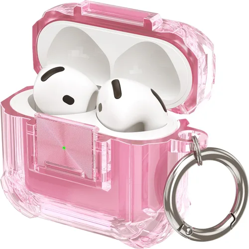 Miniatura 36 de Valkit Funda compatible con AirPods Pro, transparente con kit de limpieza, funda protectora de TPU suave para AirPods Pro Gen 2nd/1st 2023/2022/2019