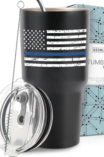 Miniatura 11 de Vaso con la bandera estadounidense de 30 onzas, taza de viaje patriótica para hombres, la mejor taza de café patriótica para él, regalos únicos