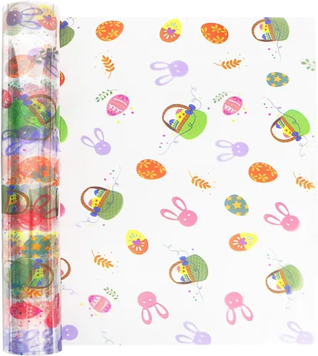 Miniatura 13 de JOYIT Rollo de celofán transparente de 220 pies (35 pulgadas x 220 pies), rollo de celofán de 3 mil de grosor, bolsas de celofán grandes, papel