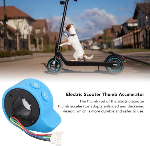 Miniatura 5 de Dilwe Acelerador de pulgar para scooter eléctrico, acelerador de pulgar sensible, control de velocidad, acelerador de dedo para scooter eléctrico