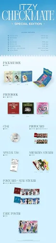 Miniatura 2 de dreamus ITZY - CHECKMATE EDICIÓN ESPECIAL álbum incluye juego de tarjetas fotográficas transparentes (A)
