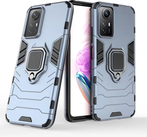 Miniatura 2 de Funda para Xiaomi Redmi Note 12S 4G Caso,Soporte de montaje magnético para coche Funda Shell para Xiaomi Redmi Note 12S 4G Caso Azul