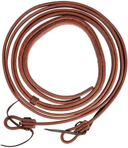 Billy Royal Hermann aceitado extra pesado | Riendas divididas de cuero para caballos | Pesadas y flexibles | Artesanía de calidad para contacto