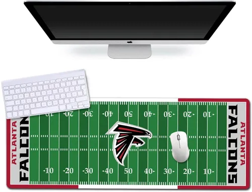 Miniatura 6 de Alfombrilla de mouse grande para juegos, bordes cosidos, alfombrilla de mouse extendida con base de goma antideslizante para computadora portátil