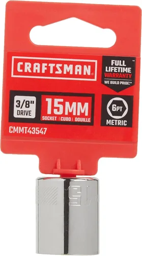 Miniatura 2 de CRAFTSMAN CMMT43541 3/8" Drive 6pt Shallow MM - 0.354 in