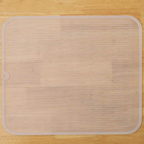 Miniatura 80 de MicoYang Alfombrilla de silicona para secado de platos para múltiples usos, fácil de limpiar, ecológica, resistente al calor, alfombrilla
