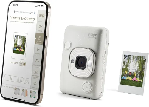 Miniatura 6 de Cámara instantánea Fujifilm Instax Mini LIPLAY Híbrida - Blanco Nebuloso blanco (Misty White)
