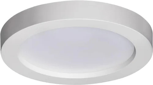 Lámpara de techo LED de montaje empotrado de 5 pulgadas, 120 V, 11 W, 600 lúmenes, luz plana redonda blanca cálida de 3000 K, luz empotrada en