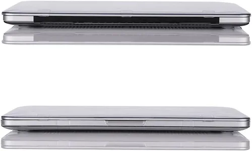 Miniatura 3 de RUBAN Funda para MacBook Retina Pro de 15 pulgadas A1398 (2015-2012), carcasa rígida de plástico liso mate con cubierta de teclado de TPU