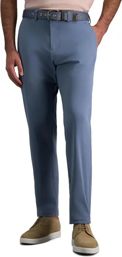 Miniatura 7 de Haggar Pantalón deportivo para hombre, de viaje, rendimiento, ajuste recto, frente plano, elástico, casual