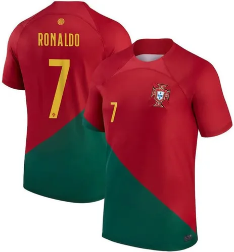 Miniatura 4 de Vlecks Sports Camiseta de fútbol local Ronaldo #7 Portugal 202223