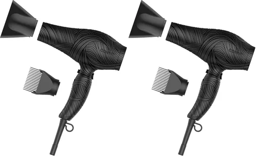 Miniatura 8 de Conair The Curl Collective - Secador de pelo de cerámica iónico de 1875 W, negro, 18 pulgadas