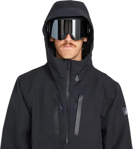 Miniatura 6 de Volcom Brighton - Chaqueta de snowboard con capucha para hombre Gris