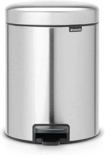 Miniatura 65 de Brabantia NewIcon - Cubo de basura con pedal de cierre suave para cocina, con cubo extraíble, 3.2 galones, azul soñado Azul (Dreamy Blue)