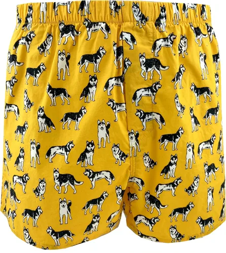 Miniatura 3 de ROCK ATOLL Calzoncillos tipo bóxer de algodón con estampado novedoso y llamativo para hombre