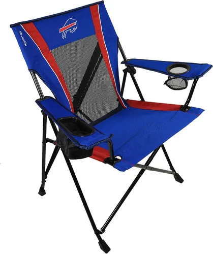Kijaro Silla plegable para ventilador deportivo, 26 pulgadas de largo x 35.5 pulgadas de ancho x 37 pulgadas de alto, Buffalo Bills