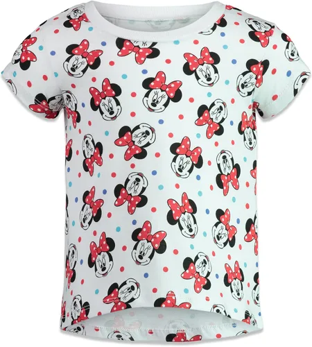 Miniatura 5 de Disney Mickey Mouse Minnie Mouse Girls 4 Pack Graphic T-Shirts Infant to Big Kid