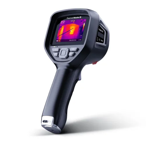 Miniatura 8 de Cámara térmica de mano Thermal Master, resolución 512×384 X³IR, cámara de imágenes térmicas con cámara visual de 2MP, pantalla IPS de 3.5" 640×480