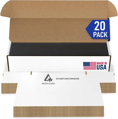 Miniatura 9 de Caja de Almacenamiento Premium para Tarjetas Coleccionables de Deportes, Béisbol, Fútbol Americano, Baloncesto, MTG y TCG para Coleccionistas