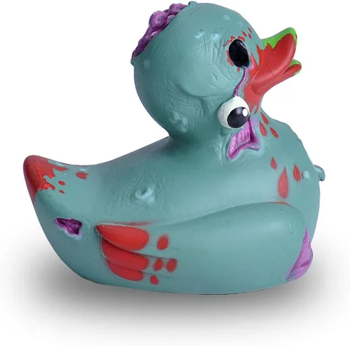 Miniatura 5 de Wild Republic Patos de goma, juguetes de baño, regalos para niños, juguetes de piscina, juguetes de agua, zombi, 4 pulgadas